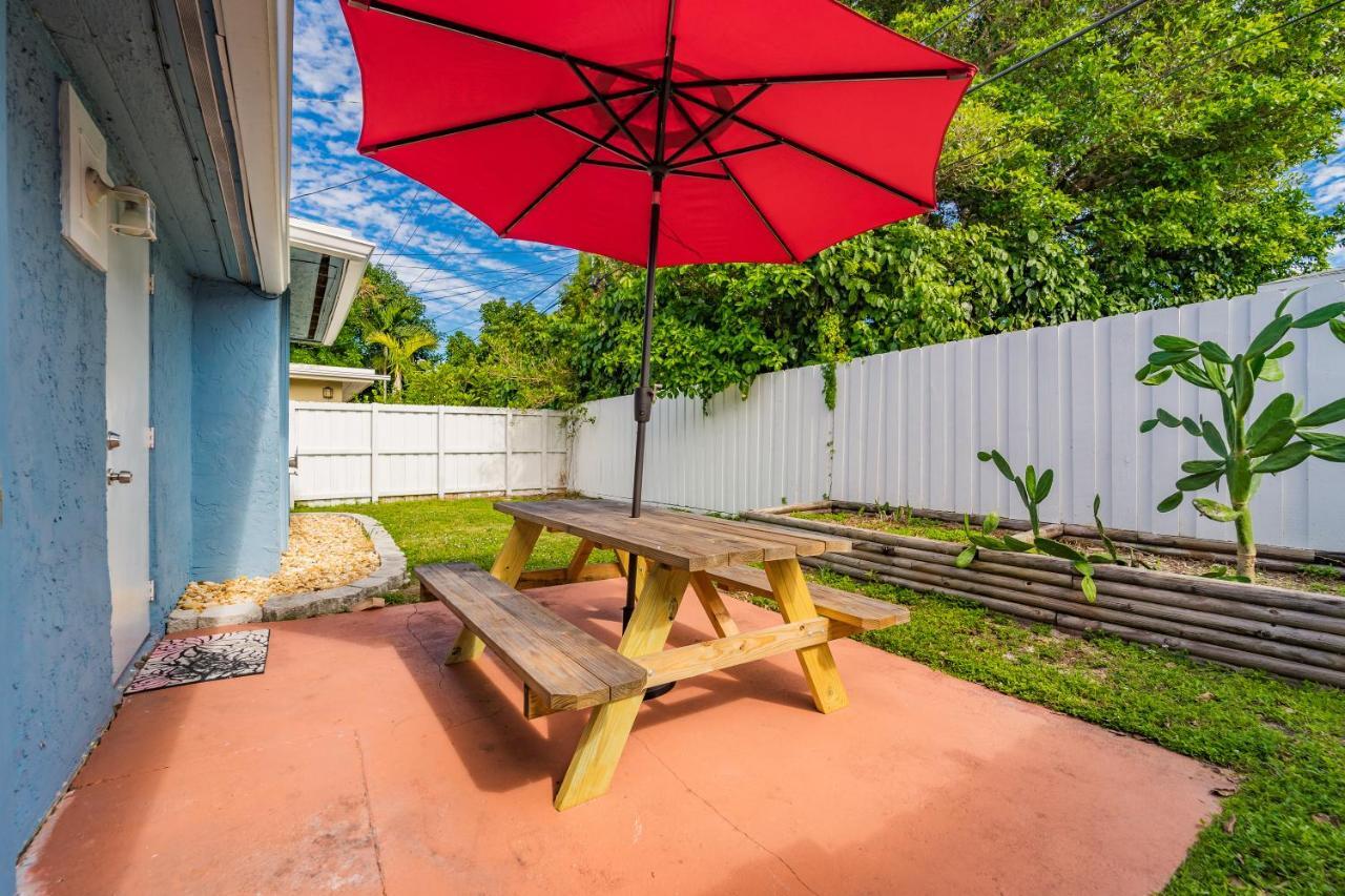 Beach Chairs, Good Kitchen, Strong Wifi On 14Th Ave ฟอร์ต ลอเดอร์เดล ภายนอก รูปภาพ