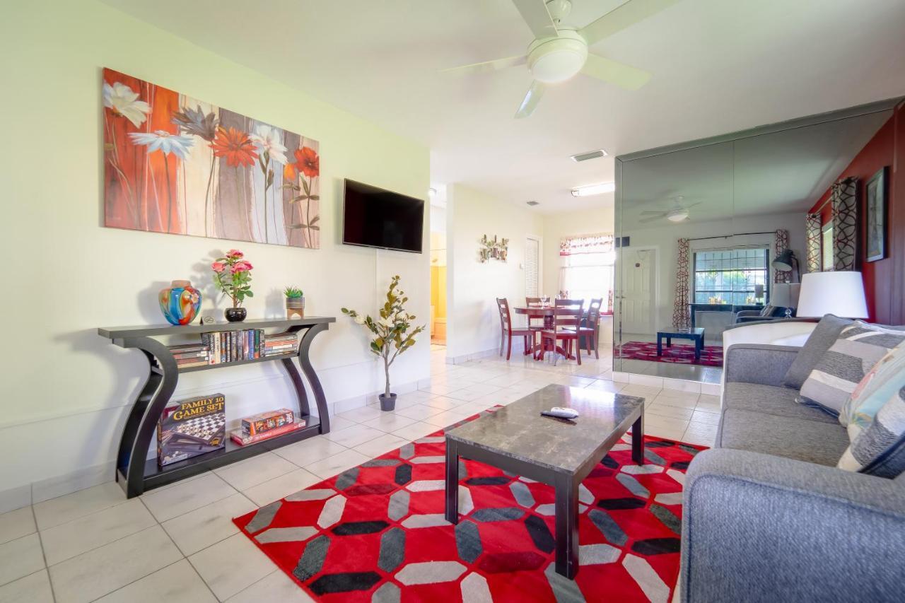 Beach Chairs, Good Kitchen, Strong Wifi On 14Th Ave ฟอร์ต ลอเดอร์เดล ภายนอก รูปภาพ