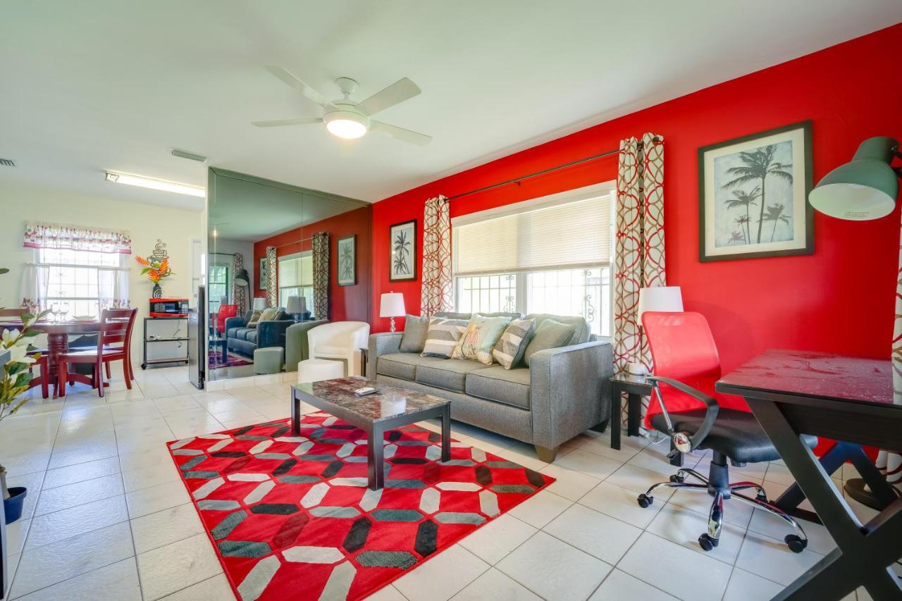 Beach Chairs, Good Kitchen, Strong Wifi On 14Th Ave ฟอร์ต ลอเดอร์เดล ภายนอก รูปภาพ